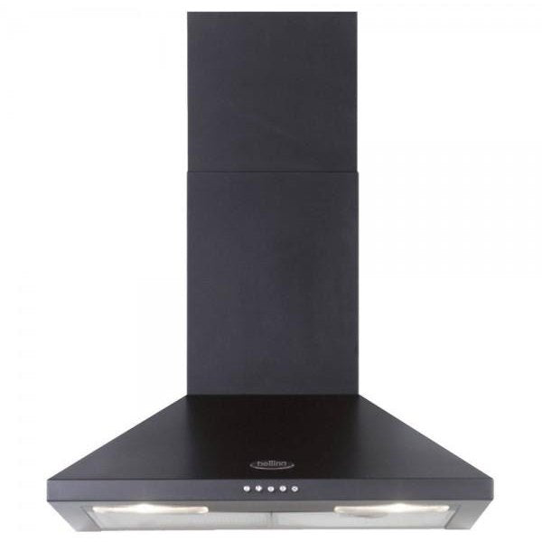 Belling 60cm Chimney Hood | CHIM600RBLK Belling Cooker Hood Euronics Ireland