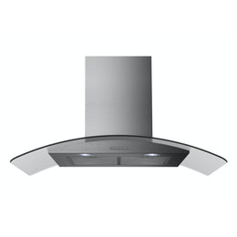 Belling 90cm Curved Chimney Hood | CHIM904GSTA