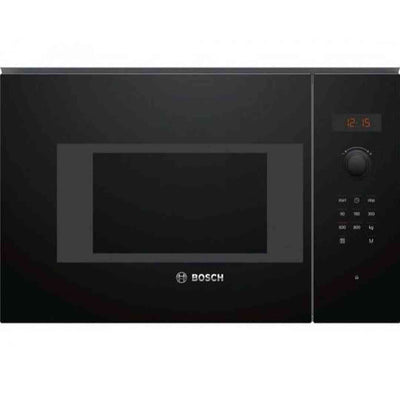 Bosch 800W Integrated Black Microwave | BFL523MB0B Bosch Microwave Euronics Ireland