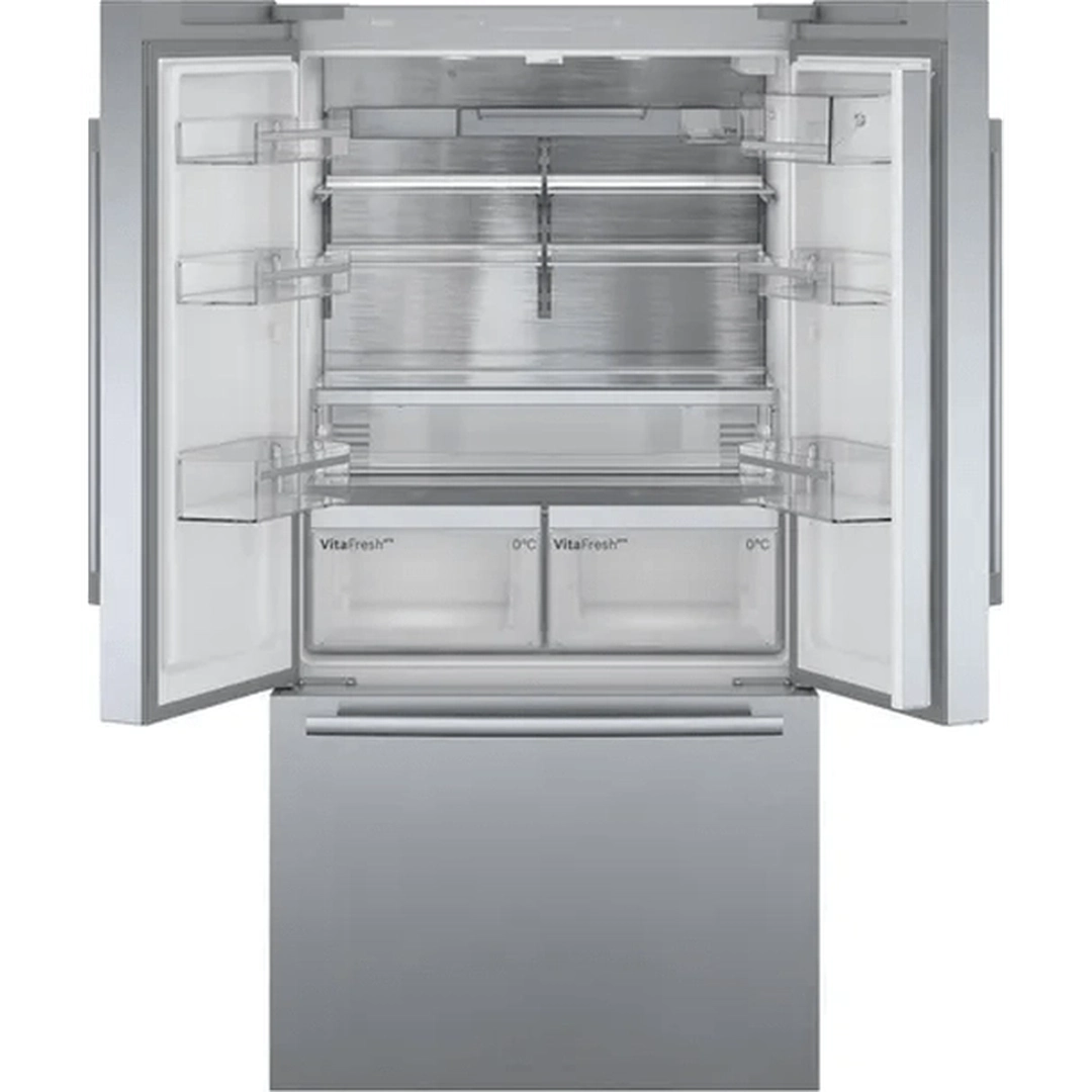 Bosch Serie | 8 American Fridge Freezer Stainless Steel | KFF96PIEP Bosch Fridge Freezer Euronics Ireland