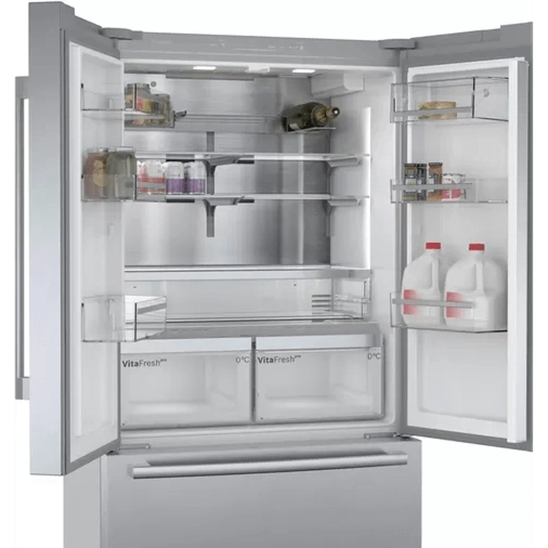 Bosch Serie | 8 American Fridge Freezer Stainless Steel | KFF96PIEP Bosch Fridge Freezer Euronics Ireland