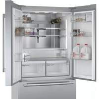 Bosch Serie | 8 American Fridge Freezer Stainless Steel | KFF96PIEP Bosch Fridge Freezer Euronics Ireland