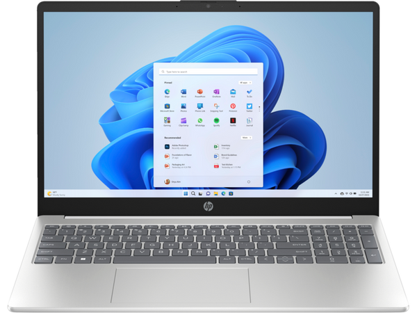 HP Laptop Ryzen 5 8GB 256GB 15.6 FHD Diamond White Laptop | 15-FC0021NA