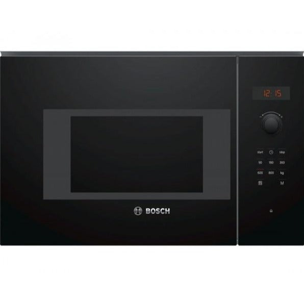 Bosch 800W Integrated Black Microwave | BFL523MB0B