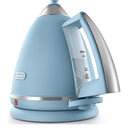 DeLonghi Argento Kettle | Flora Blue DeLonghi Kettle Euronics Ireland