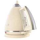DeLonghi Argento Kettle | Flora Cream DeLonghi Kettle Euronics Ireland