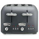 DeLonghi Argento Silva 4 Slice Toaster DeLonghi Toaster Euronics Ireland