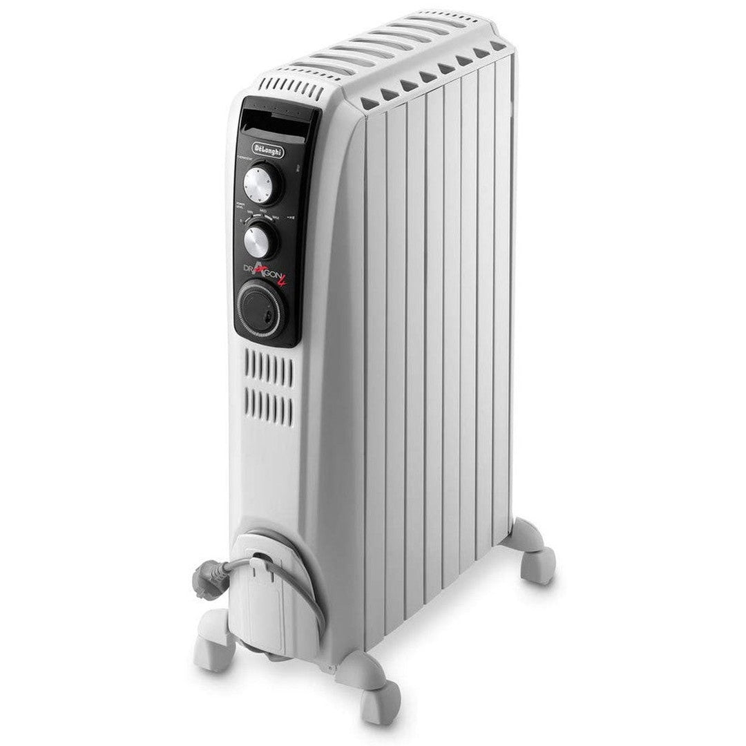 DeLonghi Dragon 4 2KW Oil Filled Radiator | TRD40820T DeLonghi Radiator Euronics Ireland