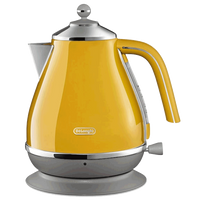 DeLonghi Icona Capitals Kettle | Yellow DeLonghi Kettle Euronics Ireland