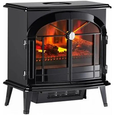 Dimplex Burgate Optimyst Electric Stove | Black Dimplex Electric Fire Euronics Ireland