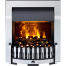 Dimplex Danville OptiMyst with 2kW Fan Heater | Chrome Dimplex Electric Fire Euronics Ireland