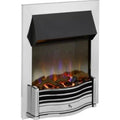 Dimplex Dumfries Optiflame 3D Inset Electric Fire | Chrome Dimplex Electric Fire Euronics Ireland