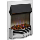 Dimplex Dumfries Optiflame 3D Inset Electric Fire | Chrome Dimplex Electric Fire Euronics Ireland