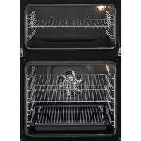 Electrolux Surround Cook Built In Double Oven Black | EDFDC46K Electrolux Oven Euronics Ireland