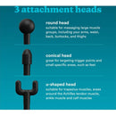 Homedics Black Physio Massage Gun | UK-PGM-200-E Homedics Massage Gun Euronics Ireland