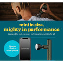 Homedics Myti Green Mini Massage Gun with Heated Head | HHP-65GN Homedics Massage Gun Euronics Ireland