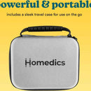 Homedics Myti Green Mini Massage Gun with Heated Head | HHP-65GN Homedics Massage Gun Euronics Ireland