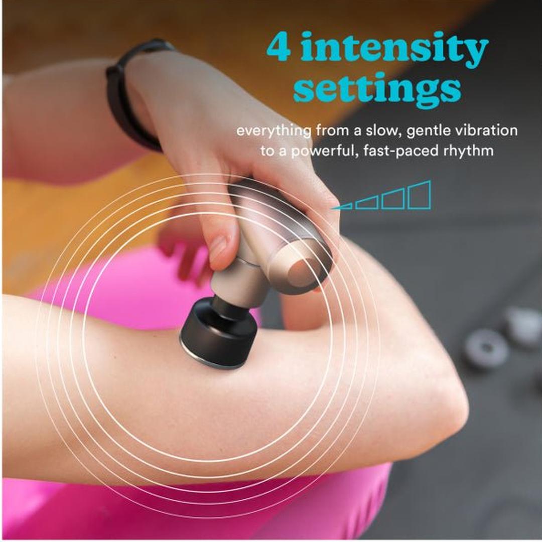 Homedics Myti Mini Massage Gun with Heated Head | HHP-65TC Homedics Massage Gun Euronics Ireland