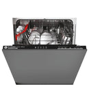 Hoover 13 Place Integrated Dishwasher | HRIN2L360PB-80 Hoover Dishwasher Euronics Ireland