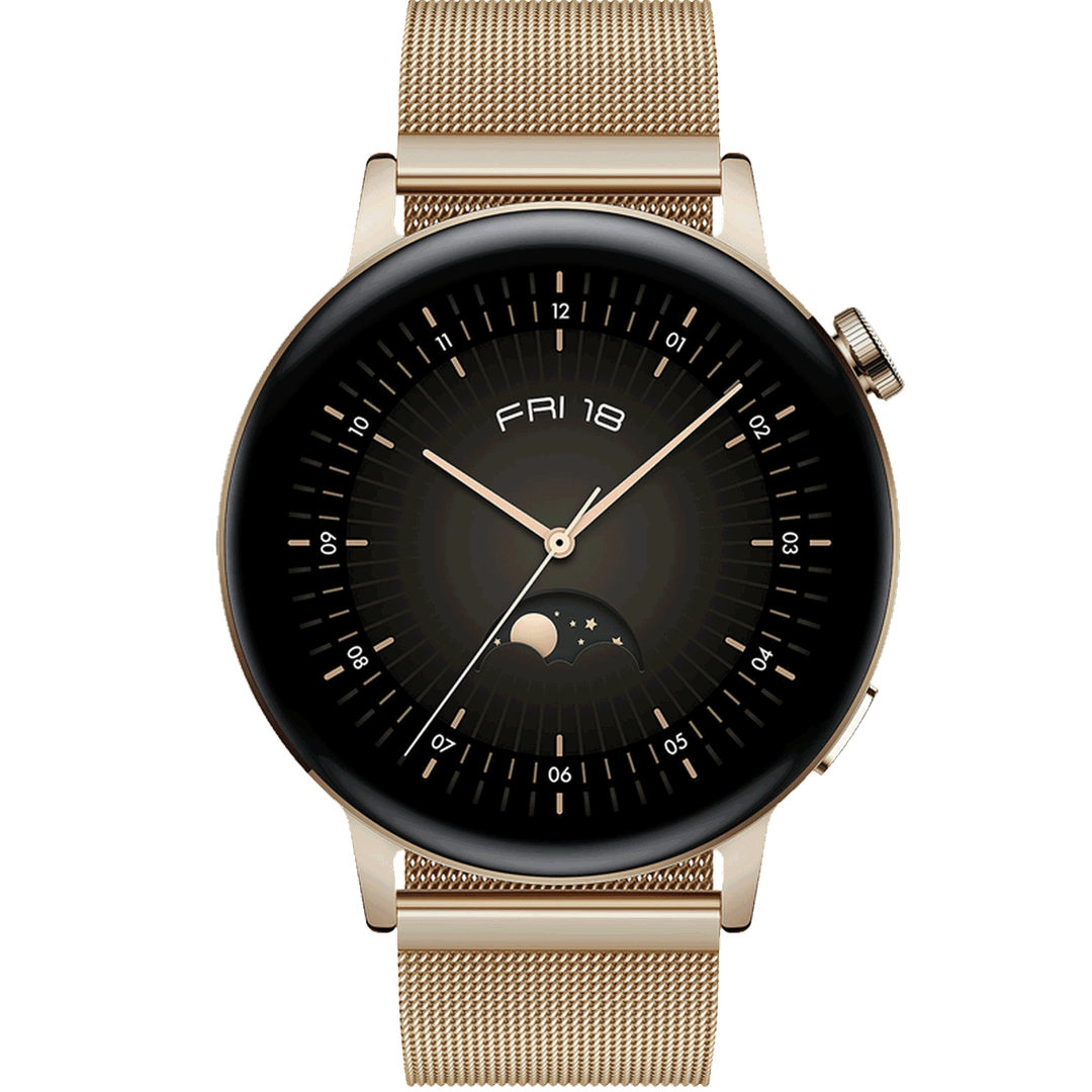 Huawei Watch GT3 Smartwatch | 42mm | Gold Huawei Smart Watch Euronics Ireland