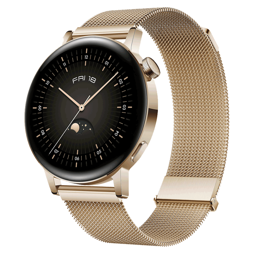 Huawei Watch GT3 Smartwatch | 42mm | Gold Huawei Smart Watch Euronics Ireland