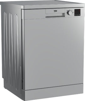 Beko 60cm Freestanding Silver Dishwasher | DVN04320S