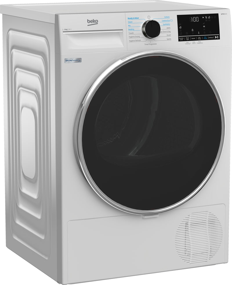 Beko 9kg Heat Pump Dryer with IronFinish™ | B5T4923IW