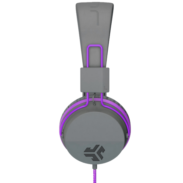 JLAB JBuddies Studio Headphones | Grey / Purple JLAB Headphones Euronics Ireland