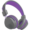 JLAB JBuddies Studio Wireless Headphones | Grey / Purple JLAB Headphones Euronics Ireland