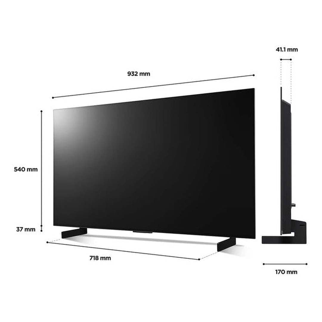 LG 42" C2 HDR Ultra OLED Smart TV | OLED42C24LA.AEK LG TV Euronics Ireland
