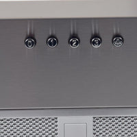 Luxair 74cm Canopy Hood | LA-74-CAN-SS-PLUS Luxair Cooker Hood Euronics Ireland