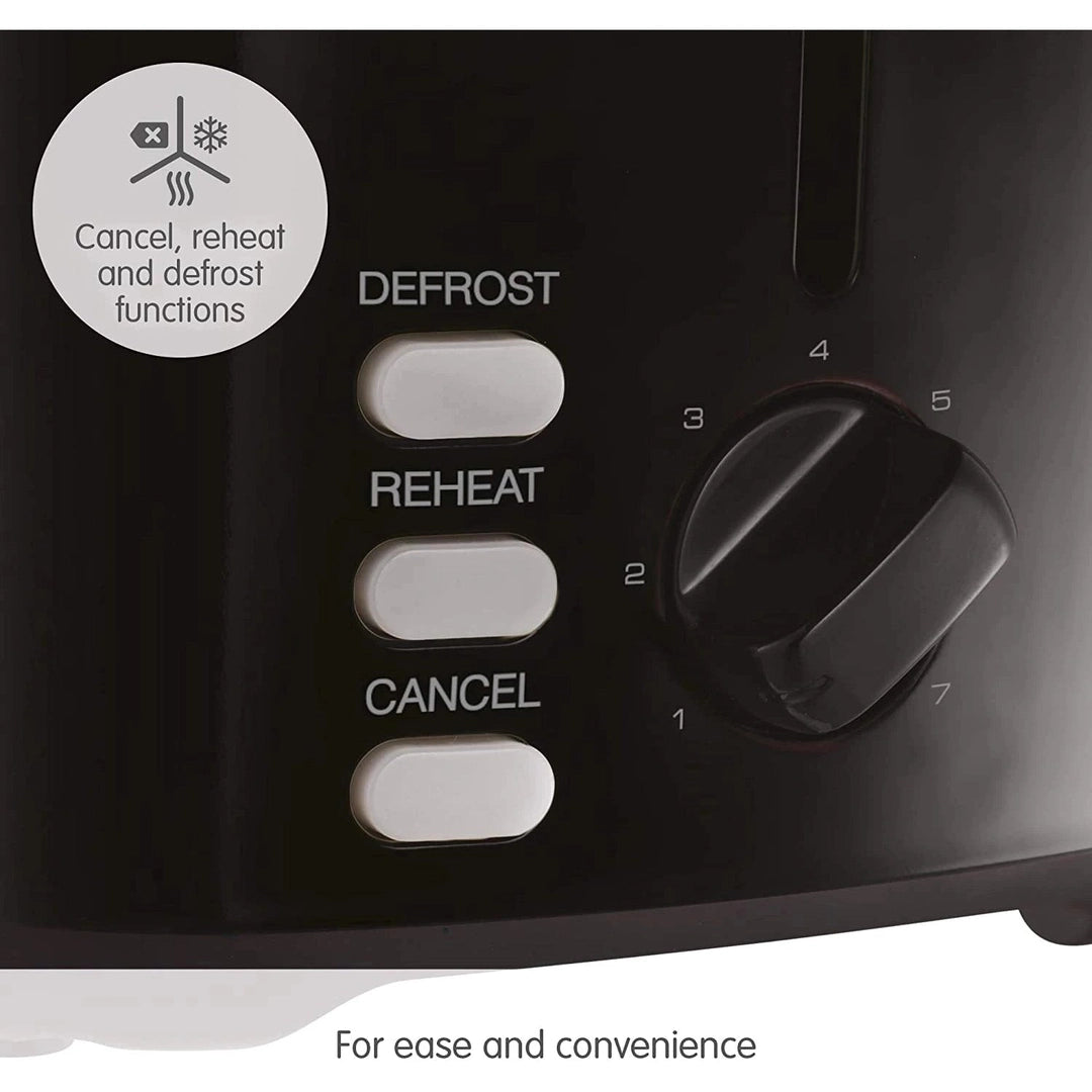 Morphy Richards Equip 2 Slice Black Toaster | 222064 Morphy Richards Toaster Euronics Ireland