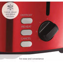 Morphy Richards Equip 2 Slice Red Toaster | 222066 Morphy Richards Toaster Euronics Ireland