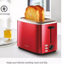 Morphy Richards Equip 2 Slice Red Toaster | 222066 Morphy Richards Toaster Euronics Ireland