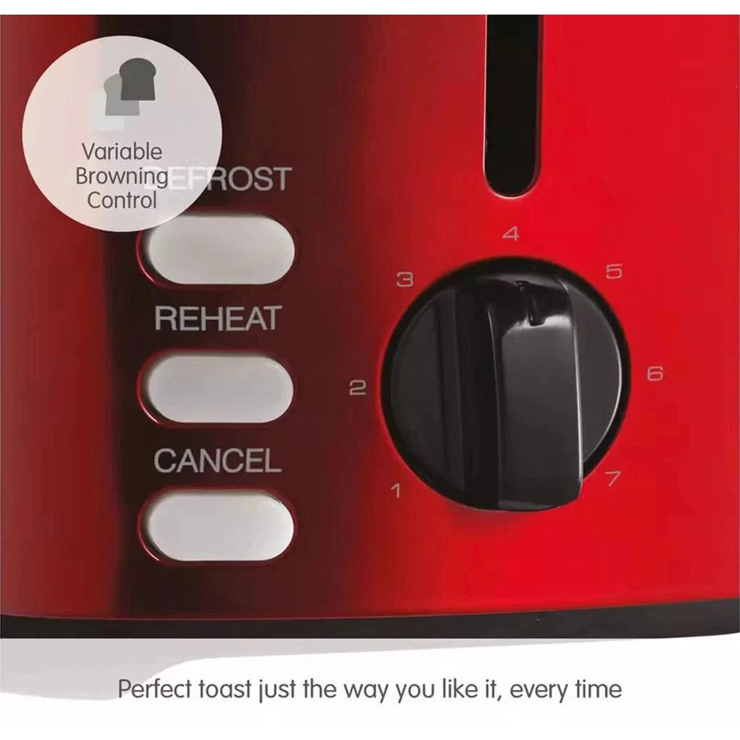 Morphy Richards Equip 2 Slice Red Toaster | 222066 Morphy Richards Toaster Euronics Ireland