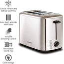 Morphy Richards Equip 2 Slice Stainless Toaster | 222067 Morphy Richards Toaster Euronics Ireland