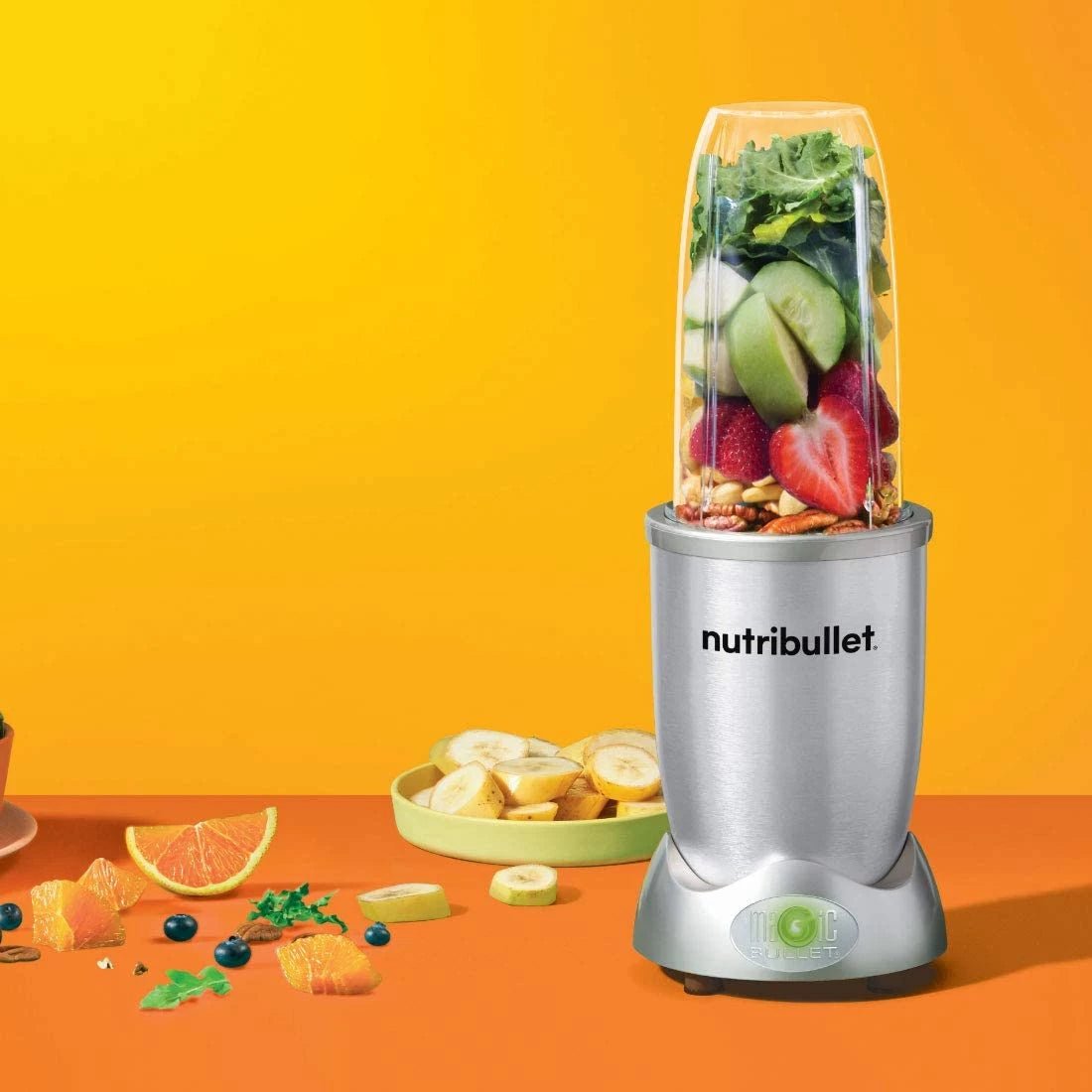 Nutribullet 1200 Series 1200W Blender | Silver NutriBullet Blender Euronics Ireland