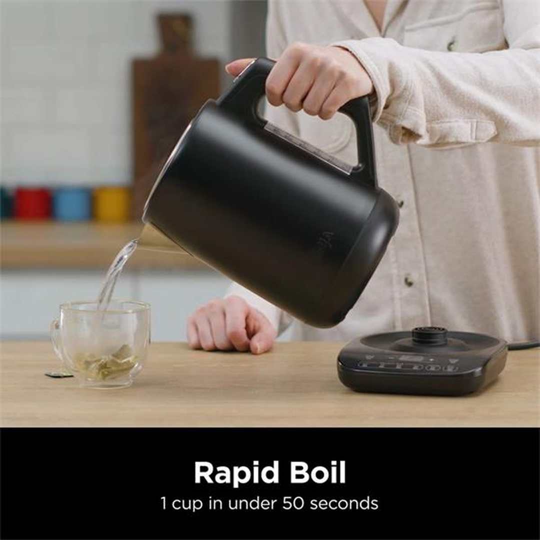 Perfect Temperature Rapid Boil Kettle 1.7 Litre | KT200UK Ninja Kettle Euronics Ireland