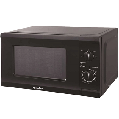 Powerpoint 700W Black Microwave | P22720CPMBL Powerpoint Microwave Euronics Ireland