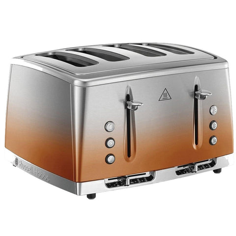 Russell Hobbs Eclipse Copper Sunset 4 Slice Toaster | 25143