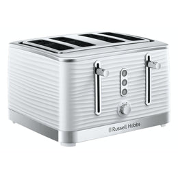 Russell Hobbs Inspire 4 Slice White Toaster | 24380