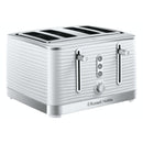 Russell Hobbs Inspire 4 Slice White Toaster | 24380 Russell Hobbs Toaster Euronics Ireland