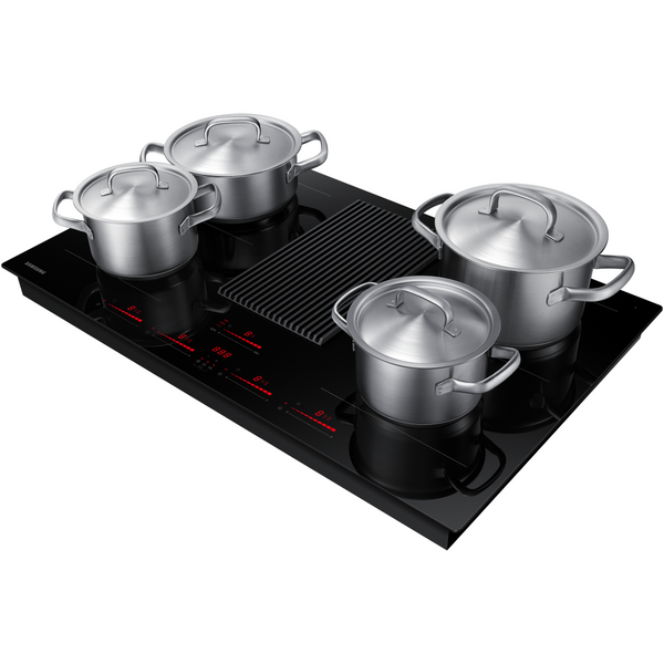 Samsung 80cm Infinite Range Four Zone Vented Induction Hob | NZ84T9747VK/UR