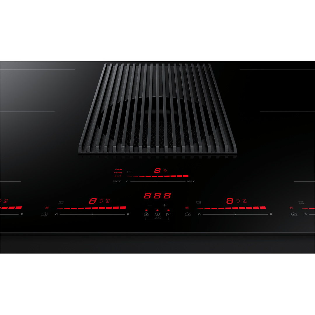 Samsung 80cm Infinite Range Four Zone Vented Induction Hob | NZ84T9747VK/UR Samsung Hob Euronics Ireland