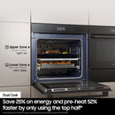 Samsung Dual Cook Single Oven in Black | NV7B4430ZAB/U4 Samsung Oven Euronics Ireland