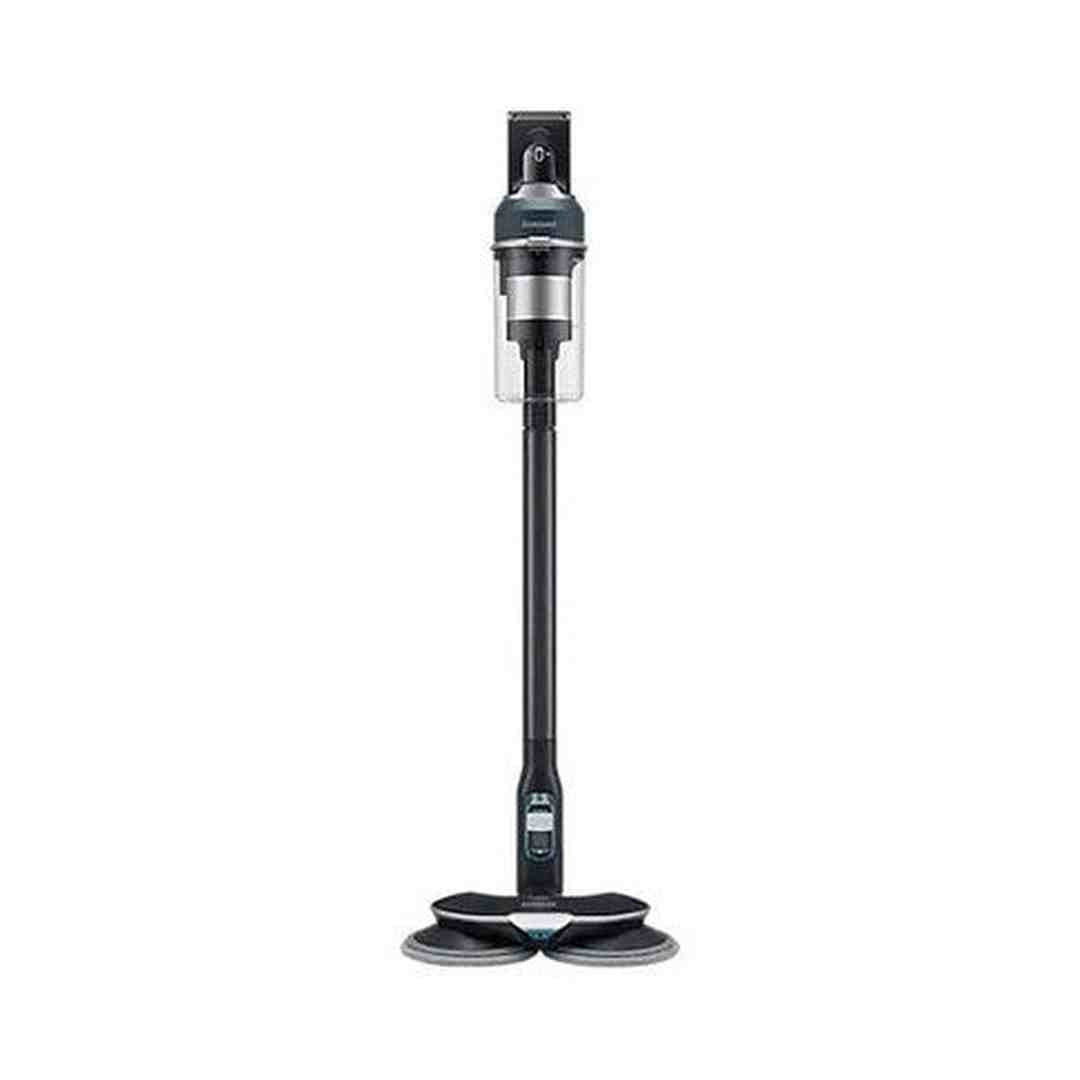 Samsung Jet 95 Pro VS20C9547TB vacuum with mop attachment, front view