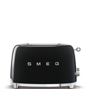 Smeg 50's Retro Style 2 Slice Toaster | Black Smeg Toaster Euronics Ireland