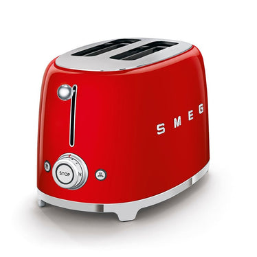 Smeg 50's Retro Style Slice Toaster Red