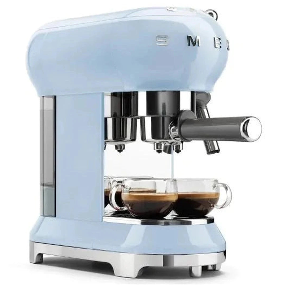 Smeg Coffee Machine Pastel Blue | ECF01PBUK Smeg Coffee Machine Euronics Ireland