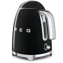 Smeg Retro 50's Style 1.7 Litre Kettle | Black Smeg Kettle Euronics Ireland